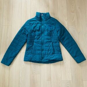 The North Face Teal Puffer Jacket